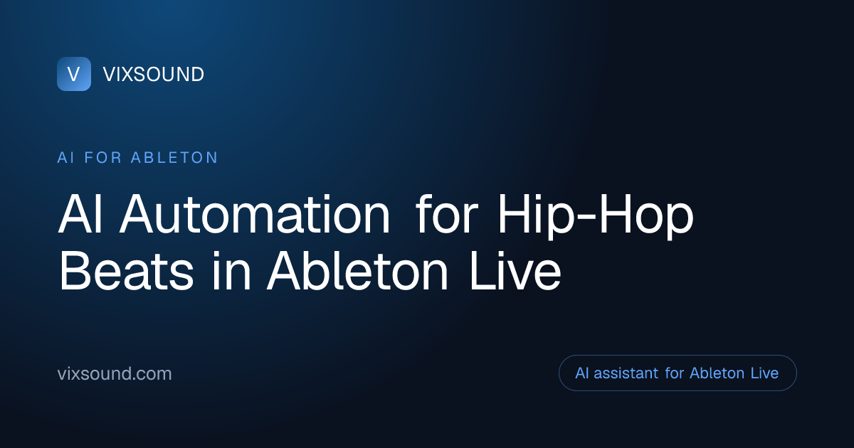AI Automation for Hip-Hop in Ableton Live
